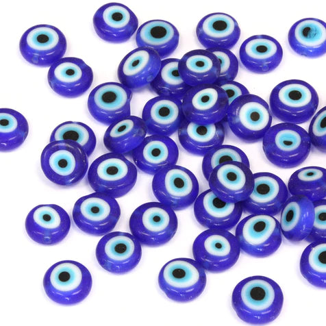 Sterling Silver Evil Eye Blue Bead Bracelet