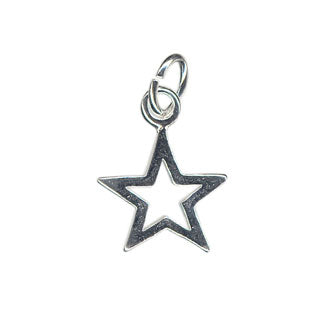 Sterling Silver Open Star Ring