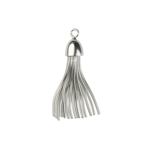 Sterling Silver Tassel Bracelet