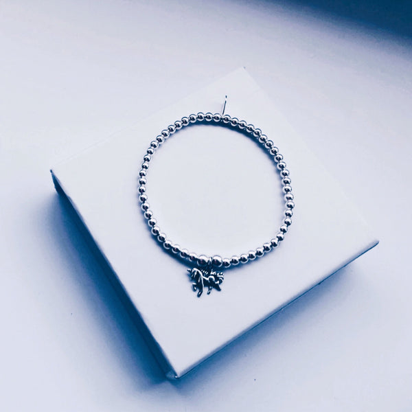 Children's Sterling Silver Unicorn Bracelet