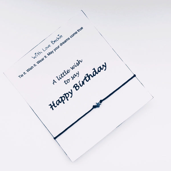 Happy Birthday Wish String