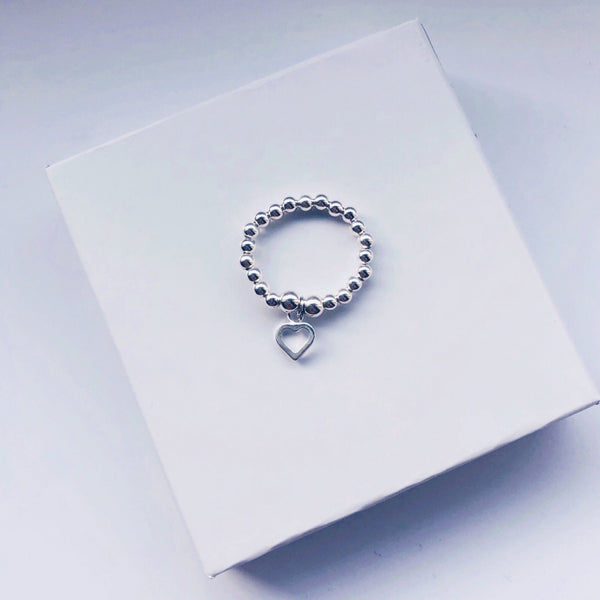 Sterling Silver Heart Ring