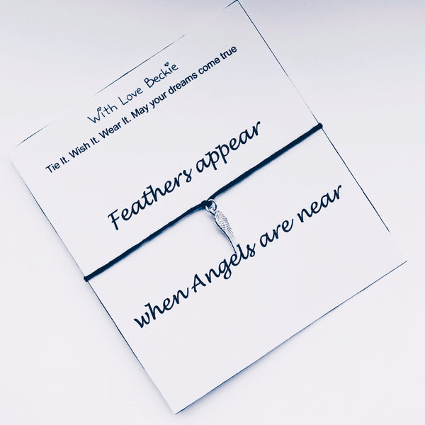 Feathers Wish String