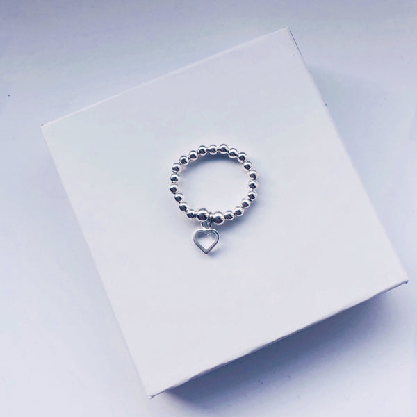 Sterling Silver Heart Ring