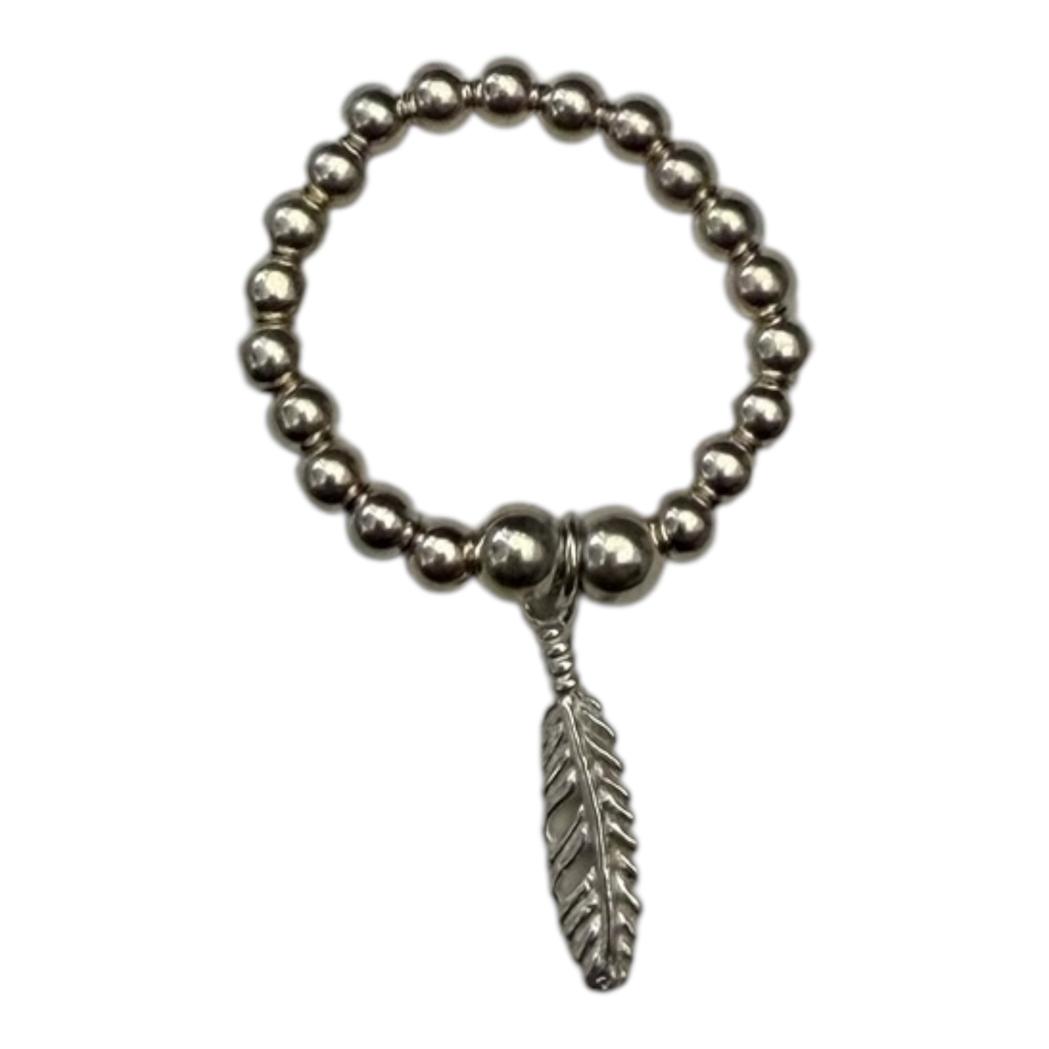 Sterling Silver Feather Ring