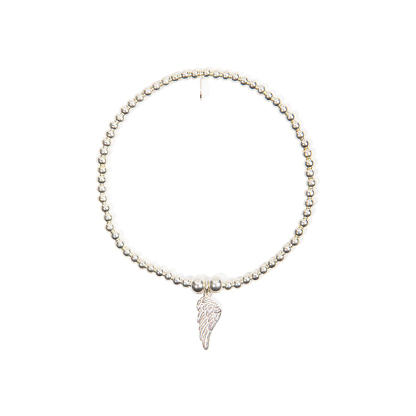 Angel Wing Bracelet - Sterling Silver