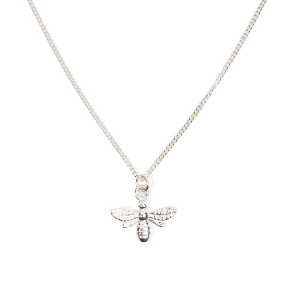 Bee Necklace - Sterling Silver