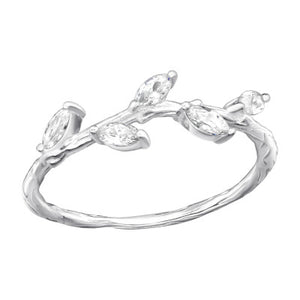 Sterling Silver Branch Ring