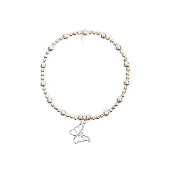 Butterfly Bracelet - Sterling Silver