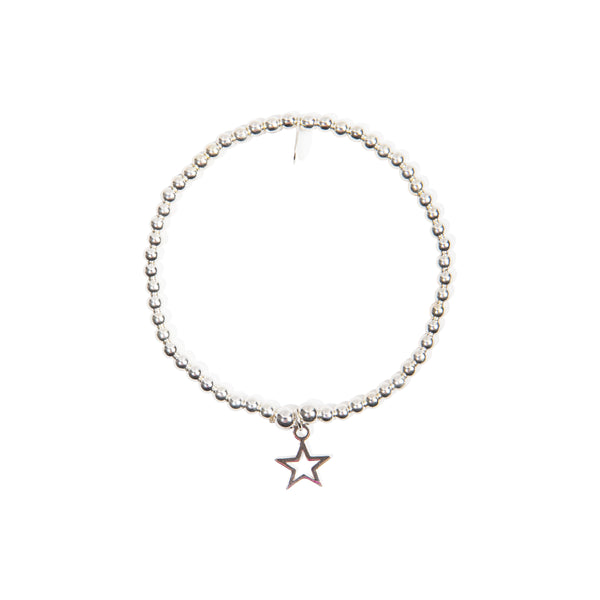 Children's Star Bracelet - Sterling Silver