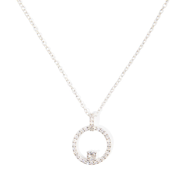Circle Of Life Necklace - Sterling Silver