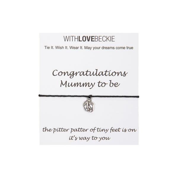 Congratulations Mummy To Be Wish String