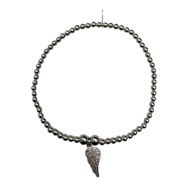 Sterling Silver Angel Wing Bracelet