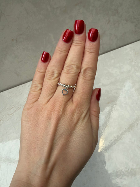 Sterling Silver Heart Ring