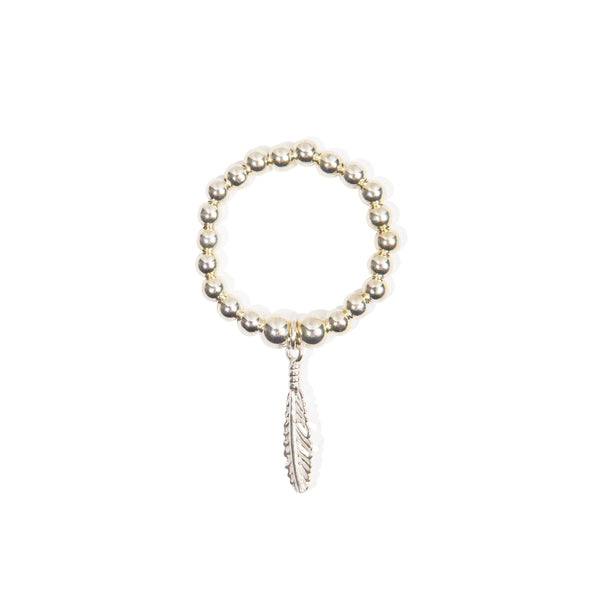 Feather Ring - Sterling Silver