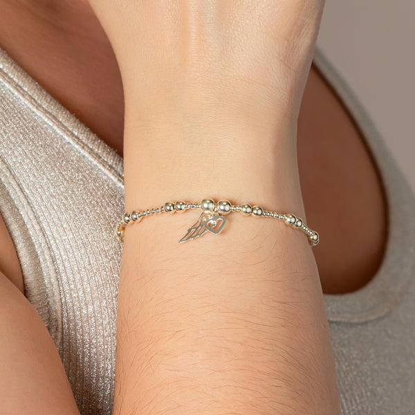 Guardian Angel Bracelet - Sterling Silver