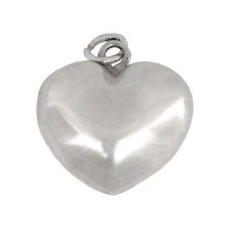 Sterling Silver Large Heart Bracelet