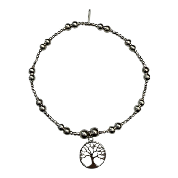 Sterling Silver Tree of Life Bracelet