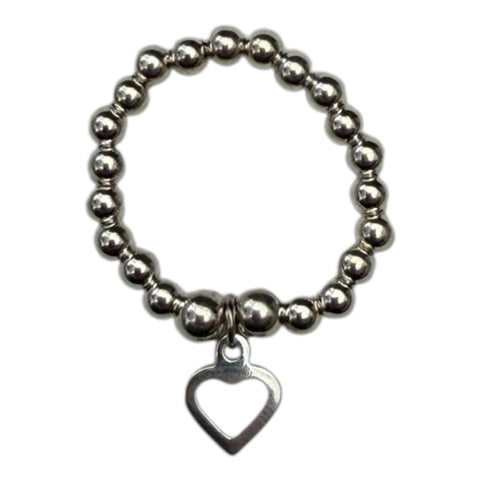 Sterling Silver Heart Ring