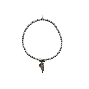 Sterling Silver Angel Wing Bracelet