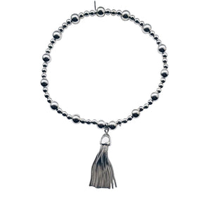 Sterling Silver Tassel Bracelet