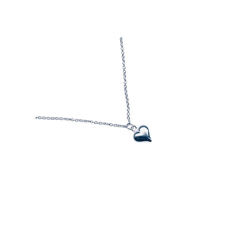 Sterling Silver Love Heart Necklace