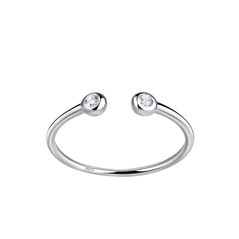 Sterling Silver Opened Ring