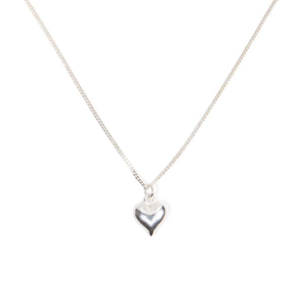 Love Heart Necklace - Sterling Silver