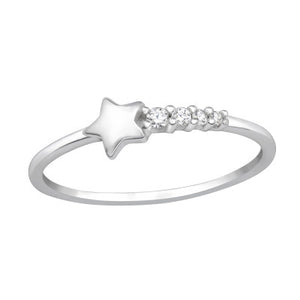 Sterling Silver Star Ring