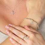 Bee Necklace - Sterling Silver Necklace With Love Beckie