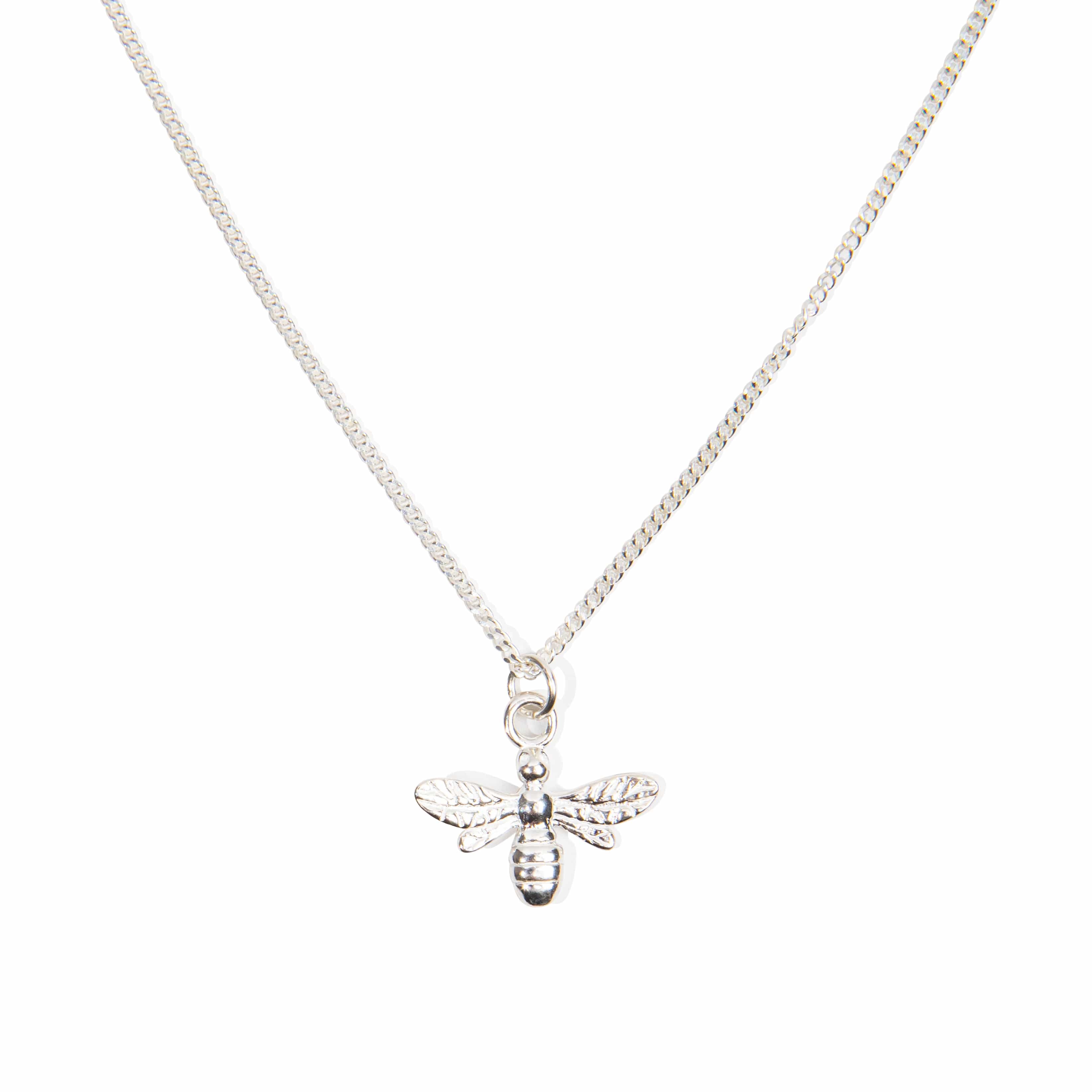 Bee Necklace - Sterling Silver Necklace With Love Beckie