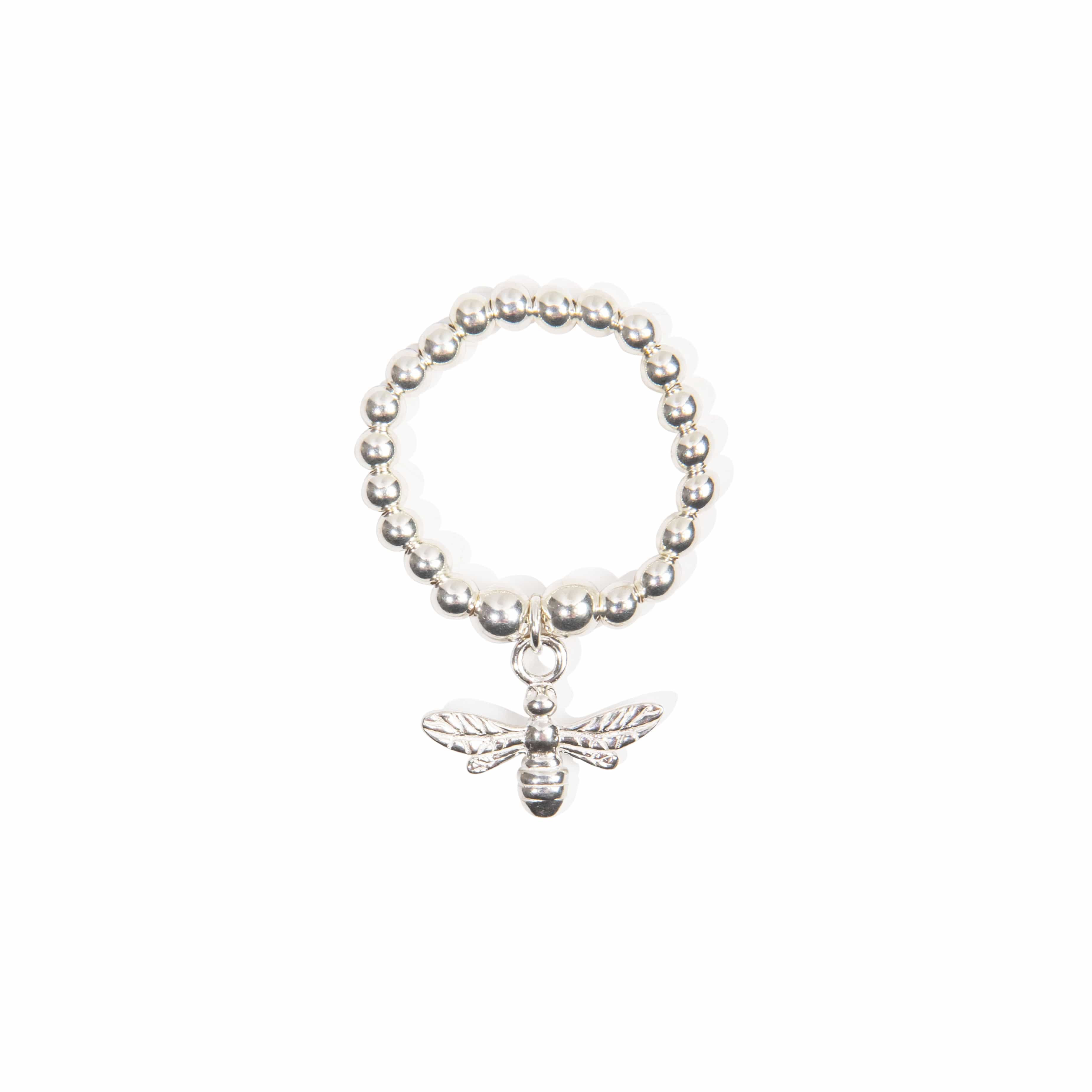 Bee Ring - Sterling Silver Ring With Love Beckie