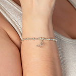 Butterfly Bracelet - Sterling Silver bracelet With Love Beckie