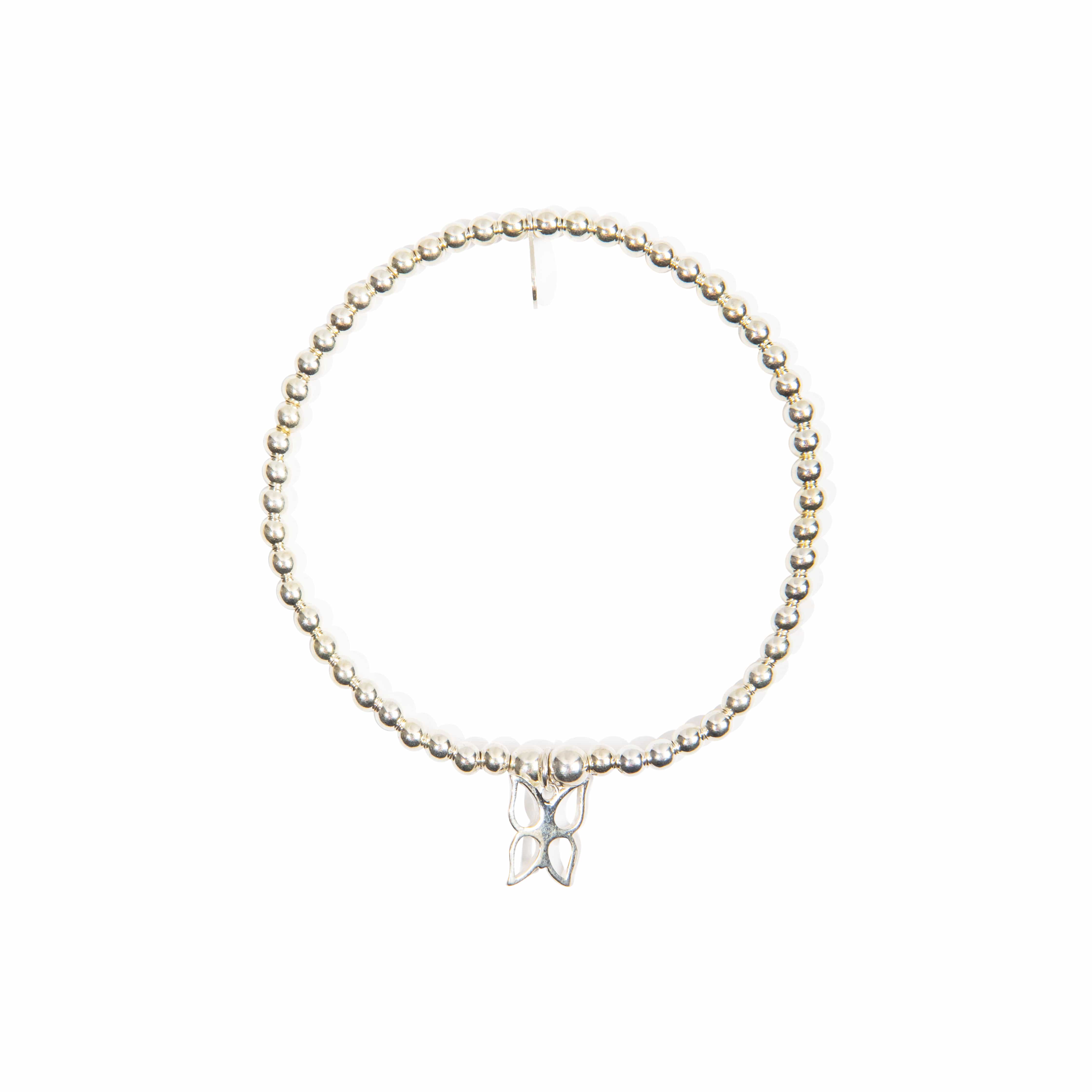 Children's Butterfly Bracelet - Sterling Silver With Love Beckie