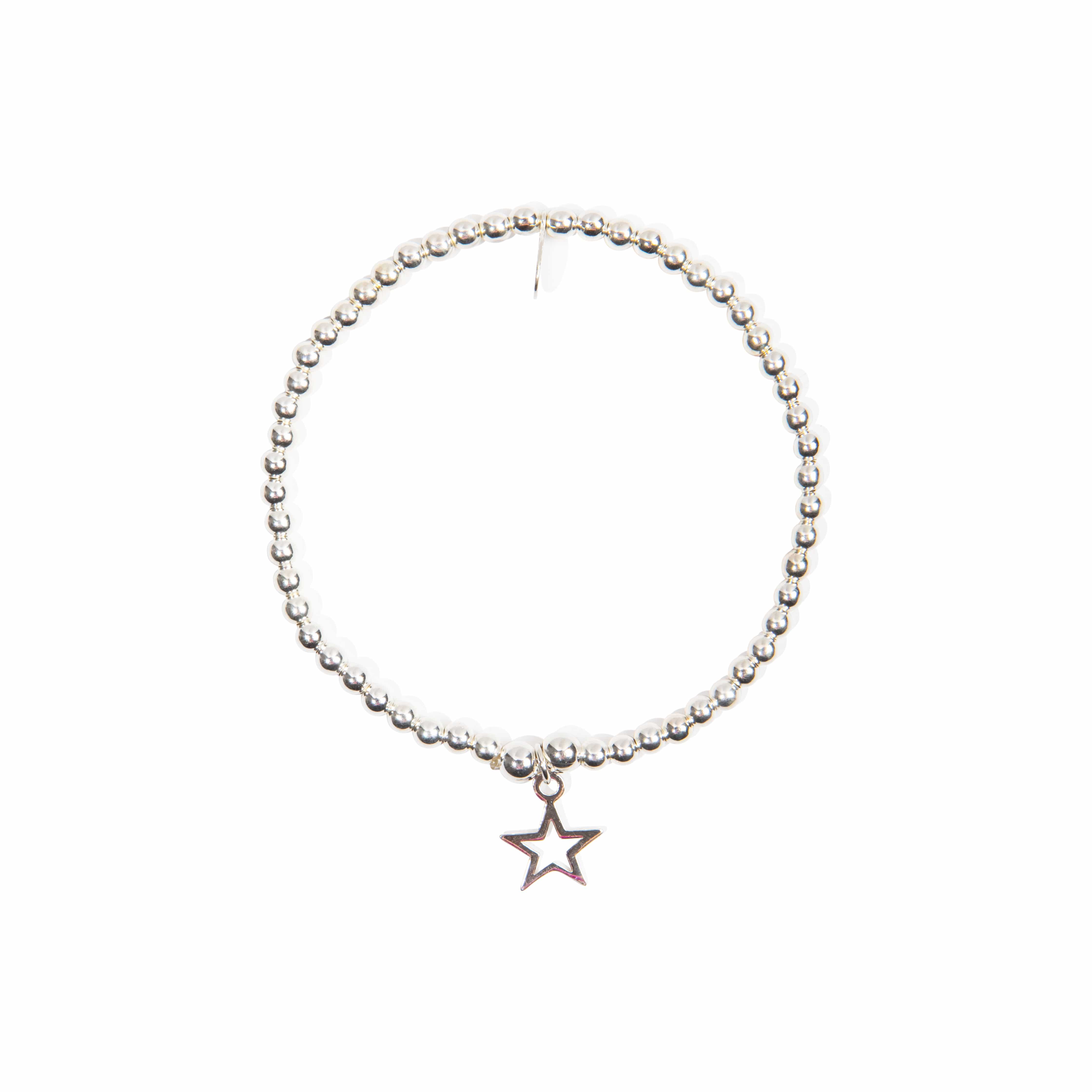Children's Star Bracelet - Sterling Silver bracelet With Love Beckie