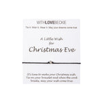 Christmas Eve Wish String bracelet With Love Beckie