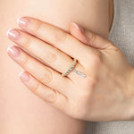 Feather Ring - Sterling Silver Ring With Love Beckie