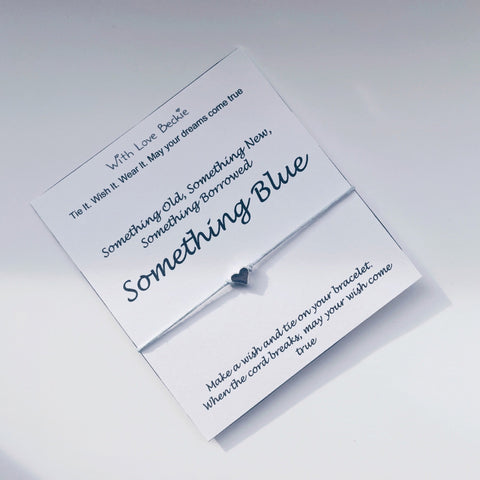 Something Blue Wish String