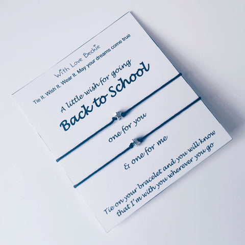 Back To School Duo Wish String