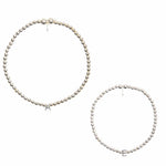 Initial Bead Bracelet Adult & Child - Sterling Silver Jewellery With Love Beckie