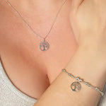 Tree of Life Necklace - Sterling Silver Necklace With Love Beckie