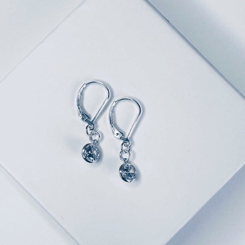 Sterling Silver Droplet Earrings