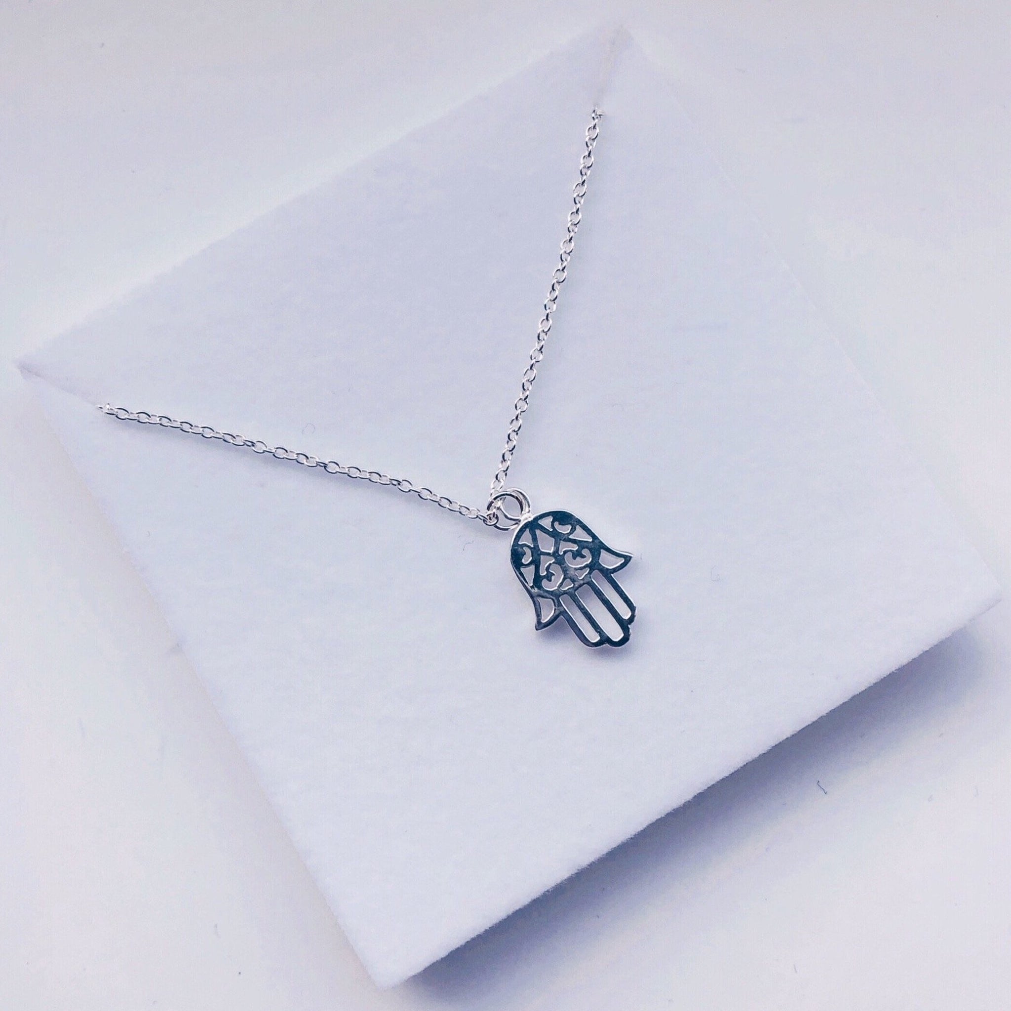 Sterling Silver Protection Necklace